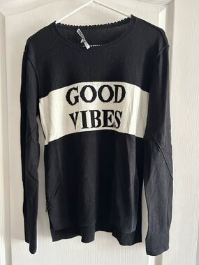 Pam and Gela Good Vibes Sweater